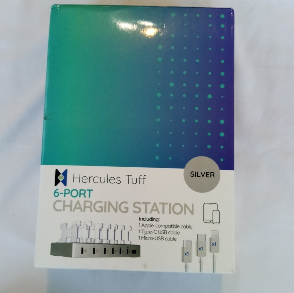 Hercules Tuff 6 Port Charging Station